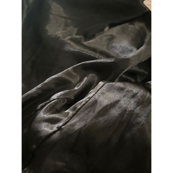 NWOT Free People We The Free Women's Black Vegan Leather Biker Moto Jacket Small - Picture 10 of 12